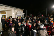 Sankt Martin Laternenumzug durch die Stadt (Foto: Karl-Franz Thiede)